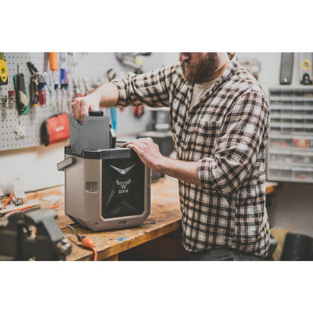 OXX CBK250T COFFEEBOXX Jobsite Single Serve Coffee Maker - Desert Tan