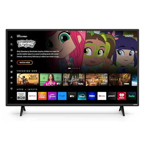 VIZIO 24-inch D-Series Full HD 1080p Smart TV with Apple AirPlay and Chromecast Built-in, Alexa Compatibility, D24f-J09, 2022 Model
