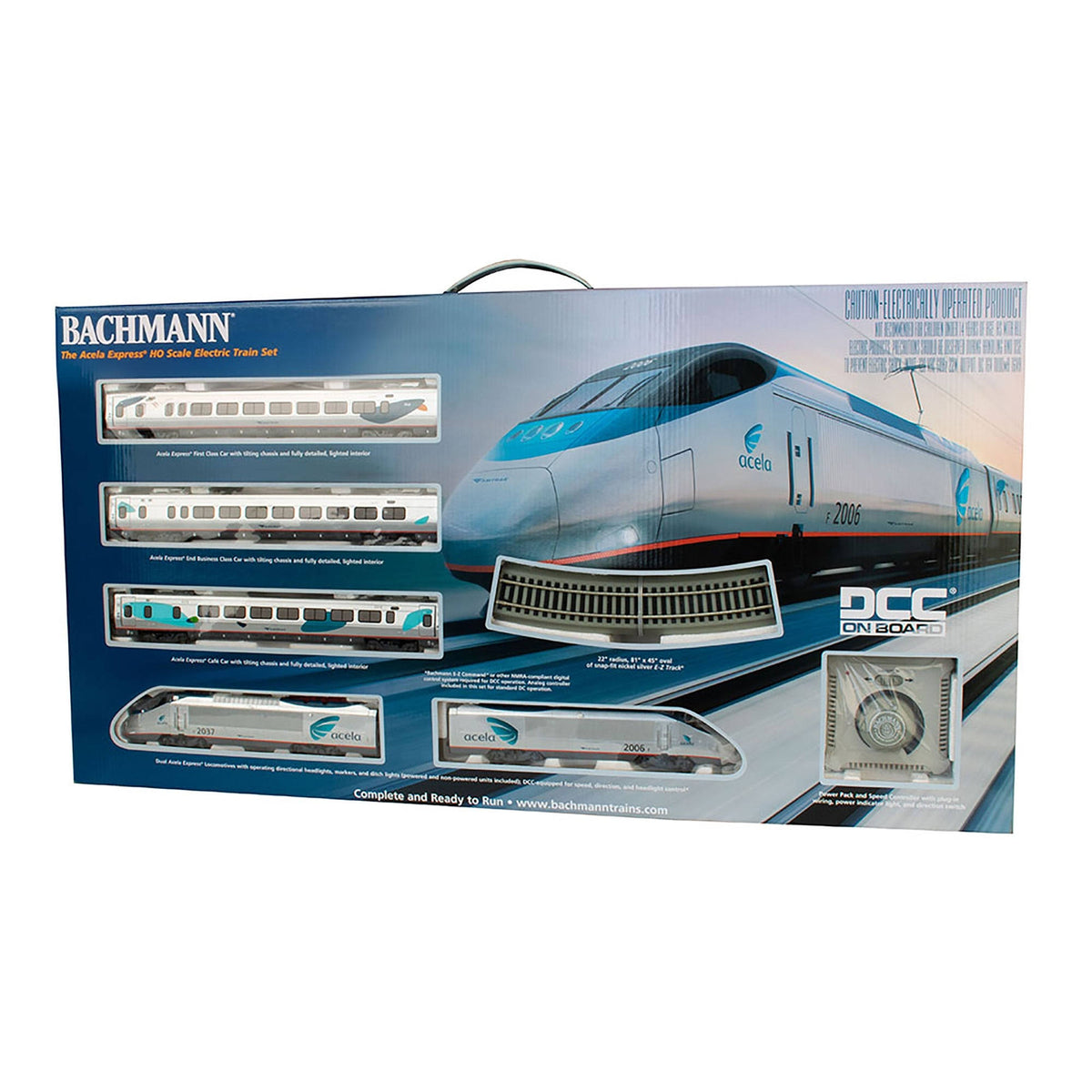 Acela Train Set - DCC - Amtrak - HO Scale | Bachmann Industries