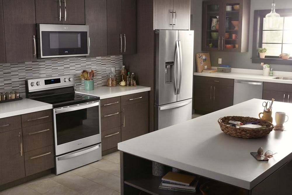 Whirlpool WMH78019HZ 1100W Built-In Convection Microwave Hood Combo - 1.9 cu ft - Stainless Steel