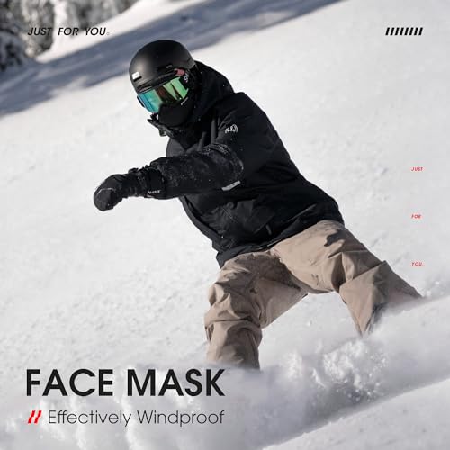 LONGLONG 1/2/3 Pack Balaclava Ski Mask Winter Full Face Mask Men Women, Shiesty Mask Sun Protector for Motorcycle Snowboard