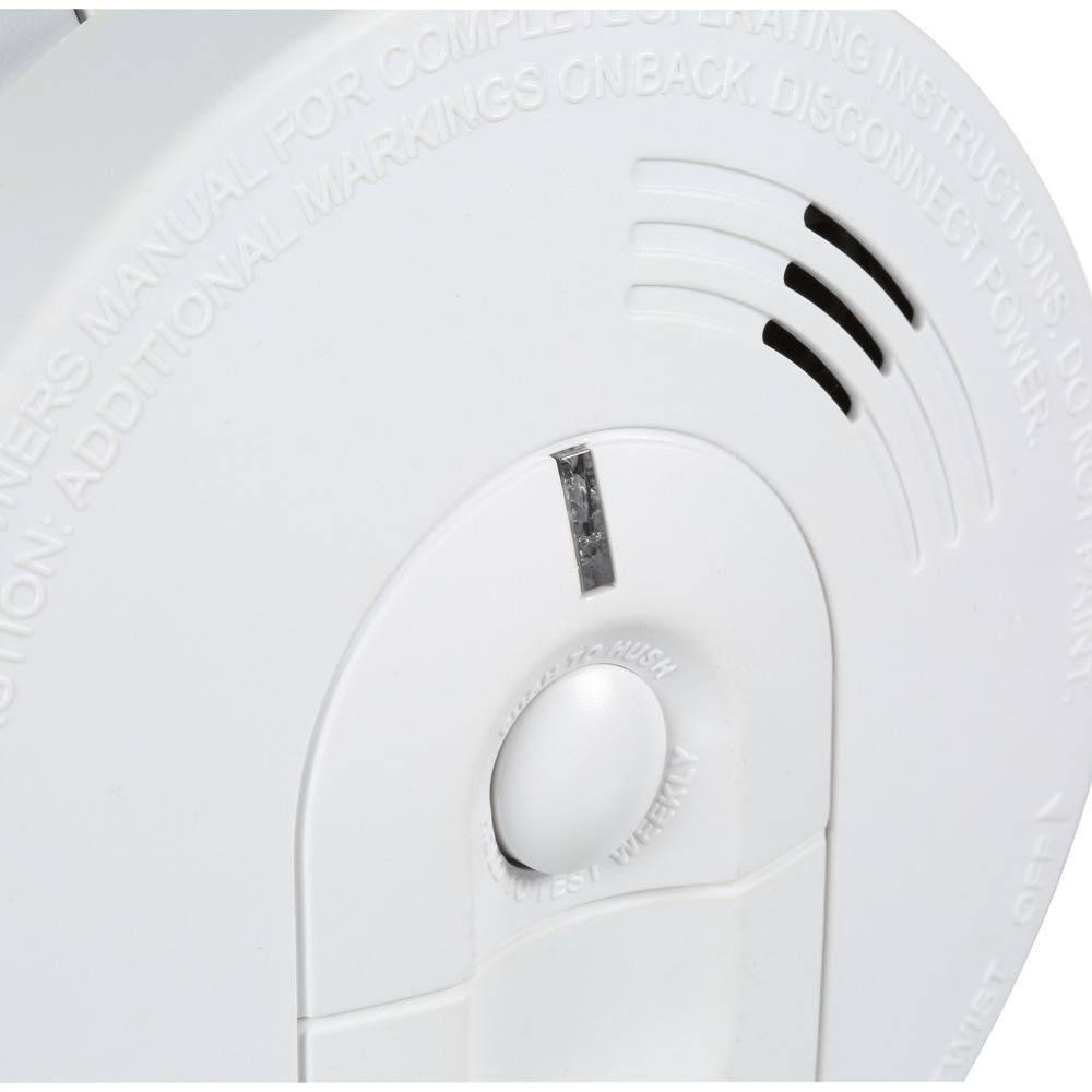 Firex Hardwire Smoke Detector 9V Battery Backup Front Load Battery Door (6-Pack)