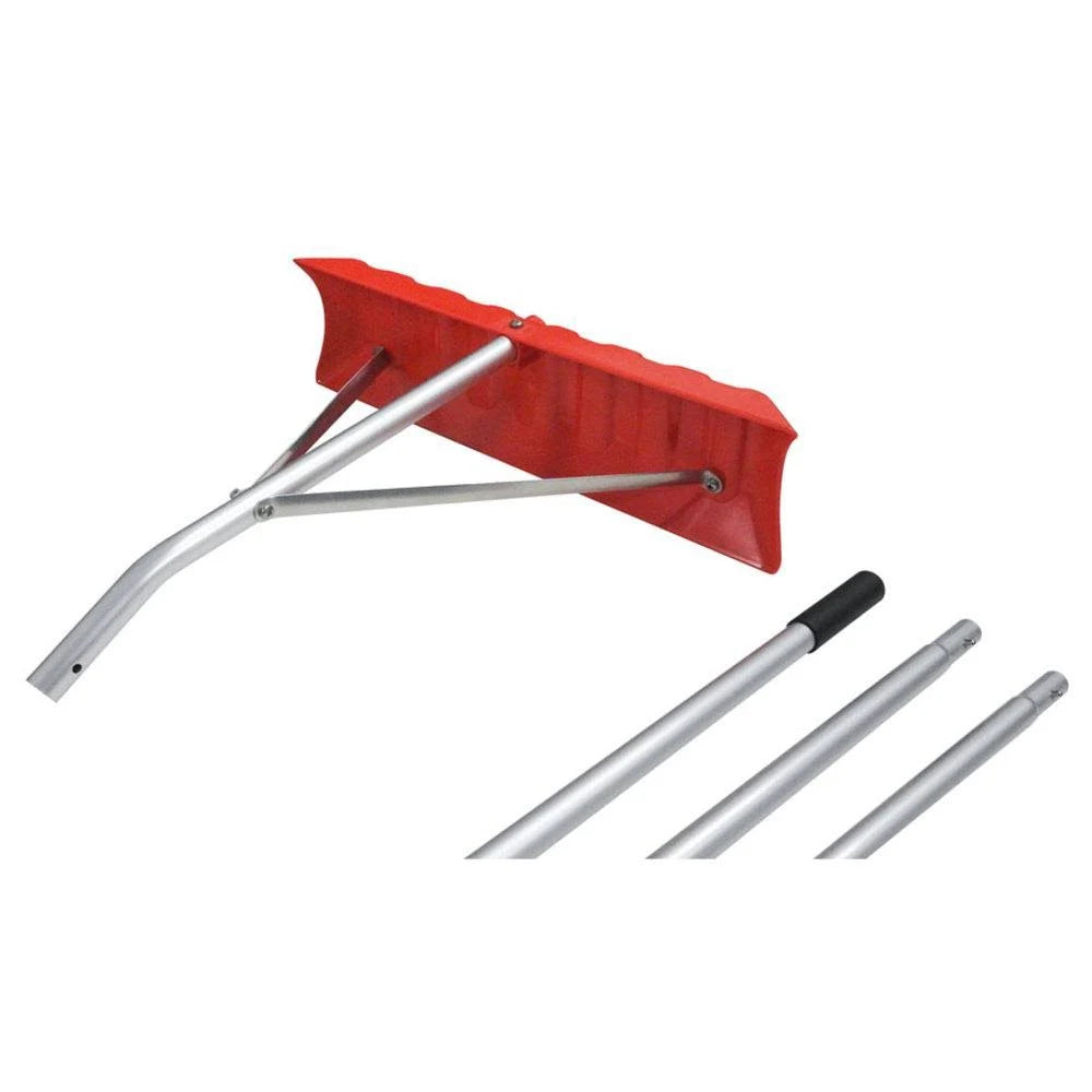 Extreme Max 5600.3262 21& Poly Roof Rake with 23x22 Blade