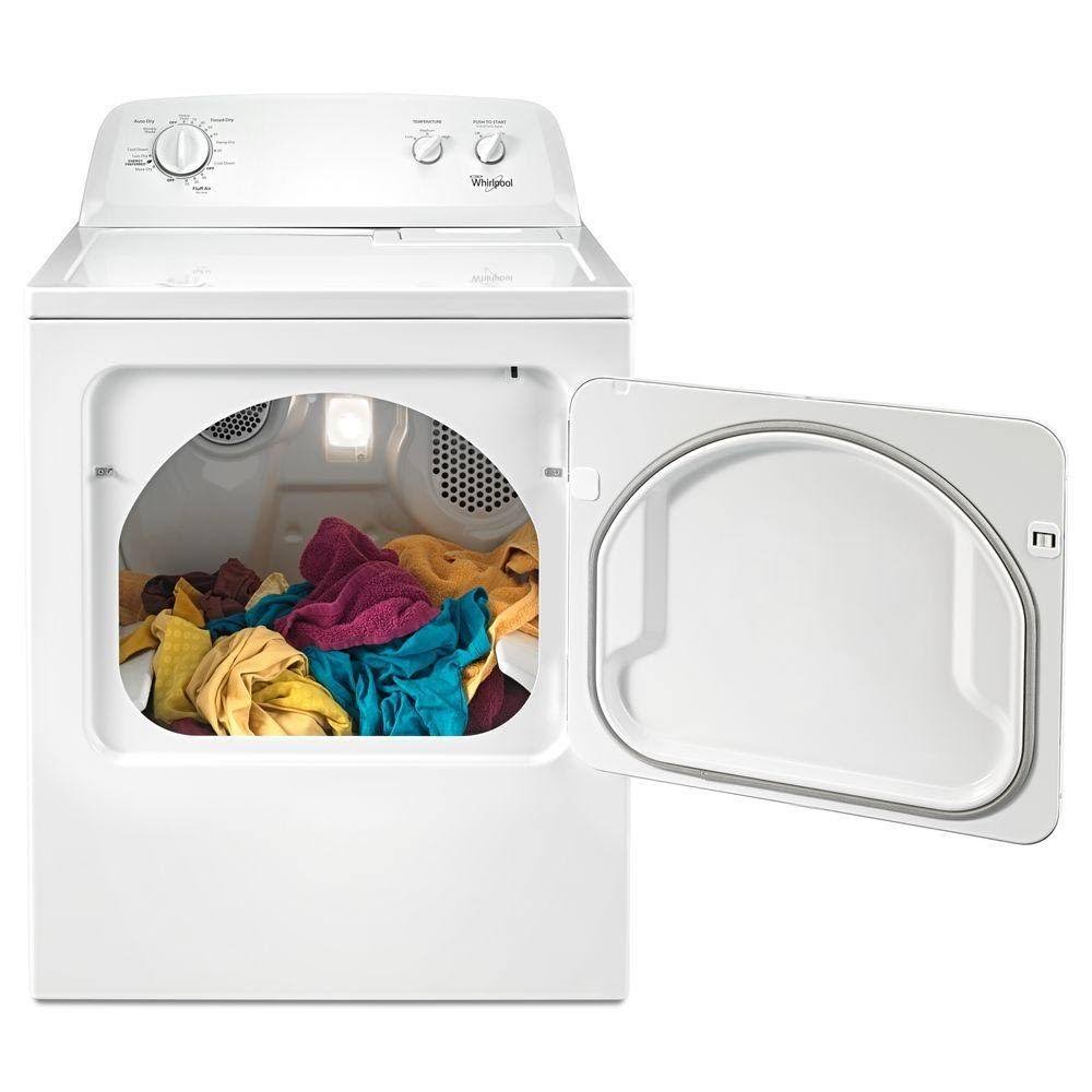 Whirlpool WED4616FW Front-Loading Electric Dryer - White
