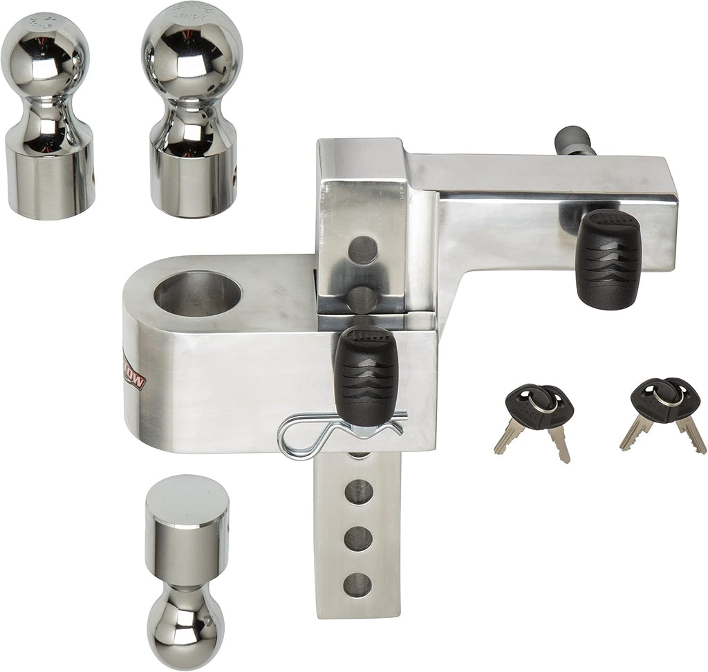 Uriah Products Aluma-Tow 6 Drop Ball Mount for 2 Receiver (UT623410)