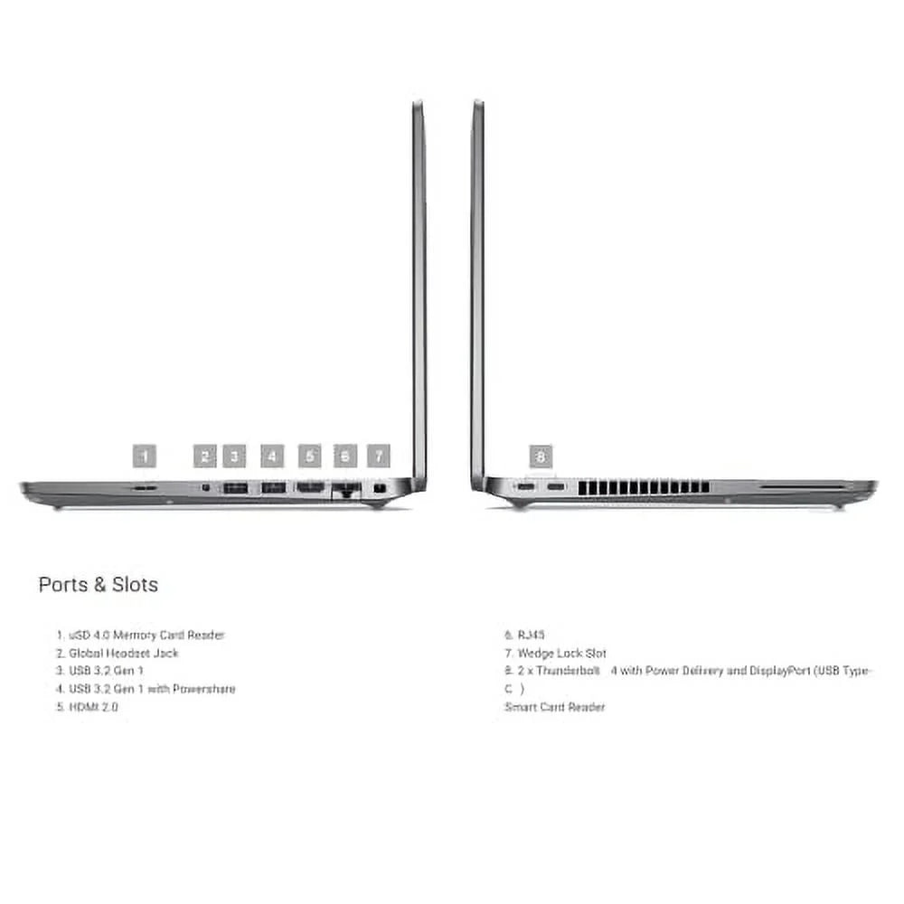 Dell Latitude 5000 Series 5430 Business Laptop, 14?? FHD Display, Intel Core i5-1245U Processor, 32GB RAM, 512GB SSD, Wi-Fi 6, Backlit KB, FP Reader, RJ-45, HDMI, Windows 11 Pro, Silver