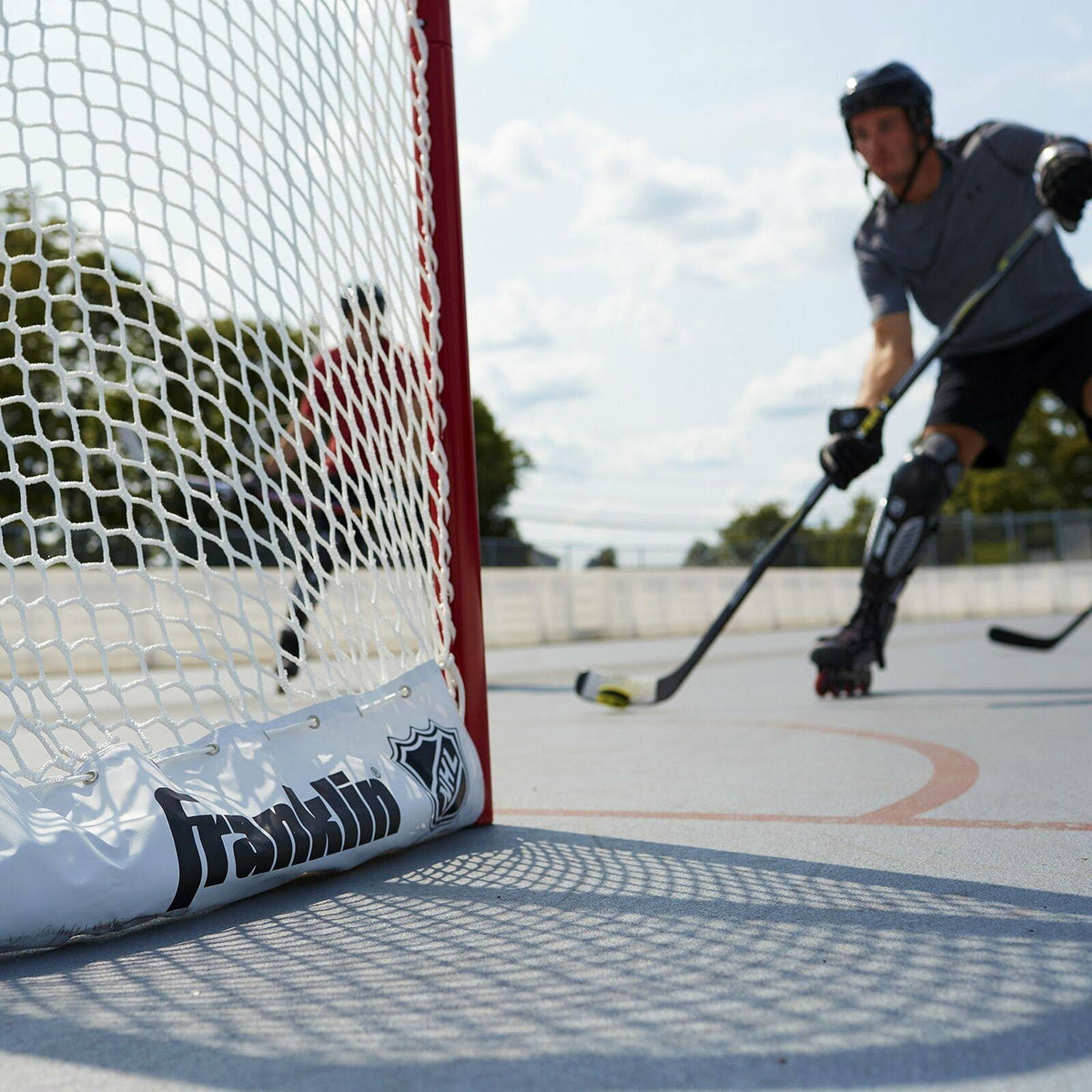 Franklin Sports NHL Cage Steel Goal - 72 inch