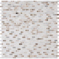 MSI Palisandro Mini Brick 12 in. x 12 in. x 10 mm Polished Marble Mesh-Mounted Mosaic Tile (10 Sq. ft./Case)