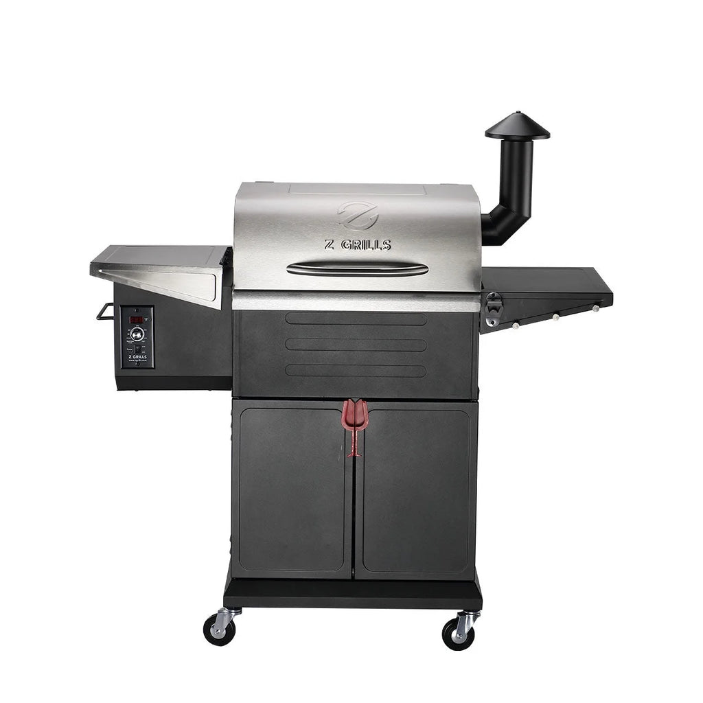 Z GRILLS Wood Pellet Grill Smoker with PID Technology, Auto Temperature Control, Direct Flame Searing Function, 572 sq in Cooking Area for Outdoor BBQ