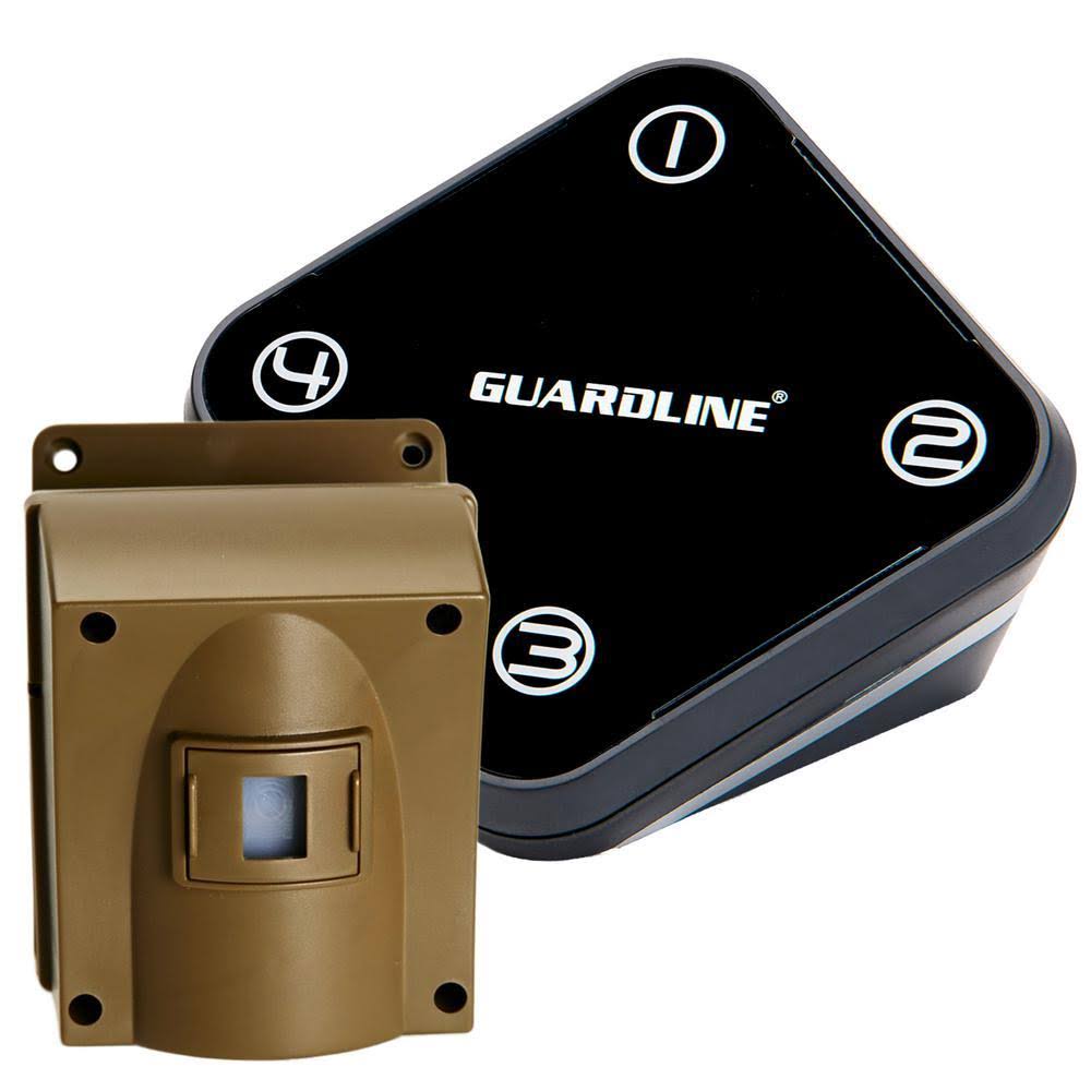 Guardline 500 ft. Long Range Driveway Alarm - Top Rated Wireless Outdoor Motion Detector and Sensor DIY Alert System