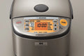 Zojirushi NP-HCC10XH Induction Heating System Rice Cooker and Warmer 1 L Stainless Dark Gray