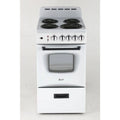 Avanti 20 in. 2.1 cu. ft. Electric Range in White