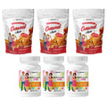 Duodenal Switch Vitamin Pack - Chewables Size: 3-Month Supply, BariatricPal Multivitamin ONE: Orange Citrus Chewable - Iron Free, BariatricPal Calcium Citrate Soft Chews: Caramel Apple
