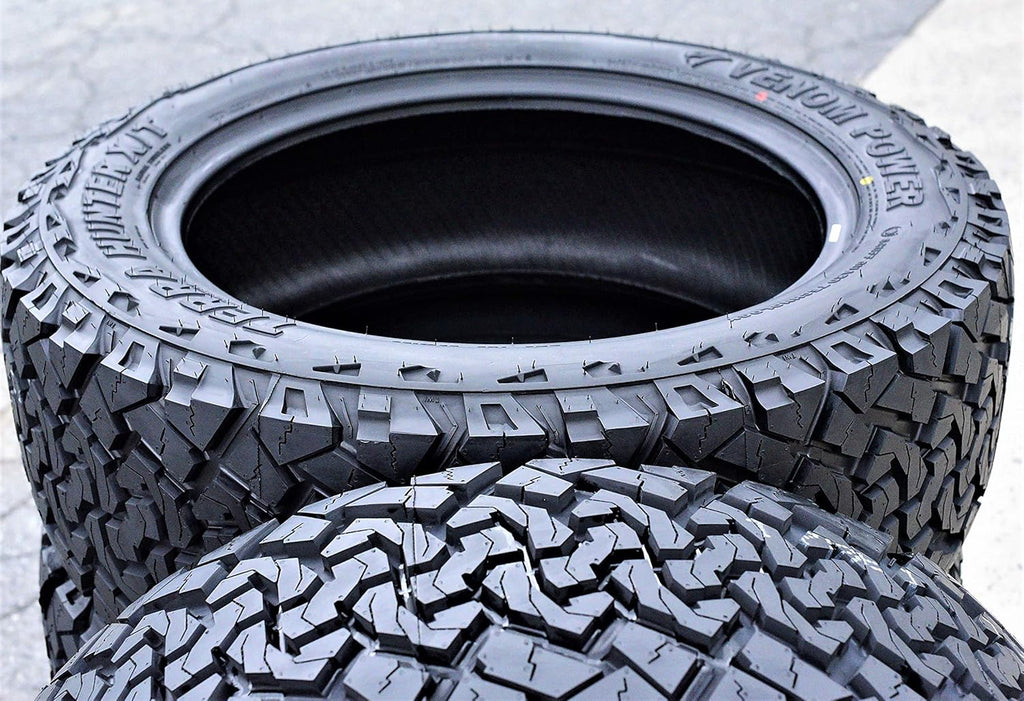 Venom Power Terra Hunter X/T All-Terrain Off-Road Light Truck Radial Tire-LT285/50R20 285/50/20 285/50-20 119/116S Load Range E LRE 10-Ply BSW Black Side Wall