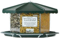 Homestead 3500 Triple Bin Seed Feeder Green - Pack of 2