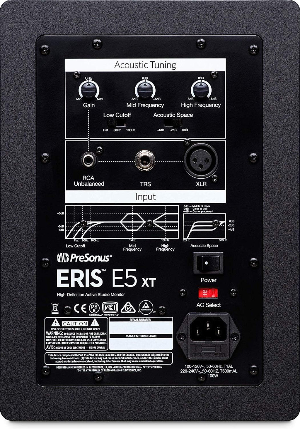 PreSonus AudioBox 96 Audio Interface (May Vary Blue or Black) Full Studio Bundle with Studio One Artist Software Pack with Eris 4.5 BT Pair Studio Bluetooth Monitors and 1/4?? Instrument Cable
