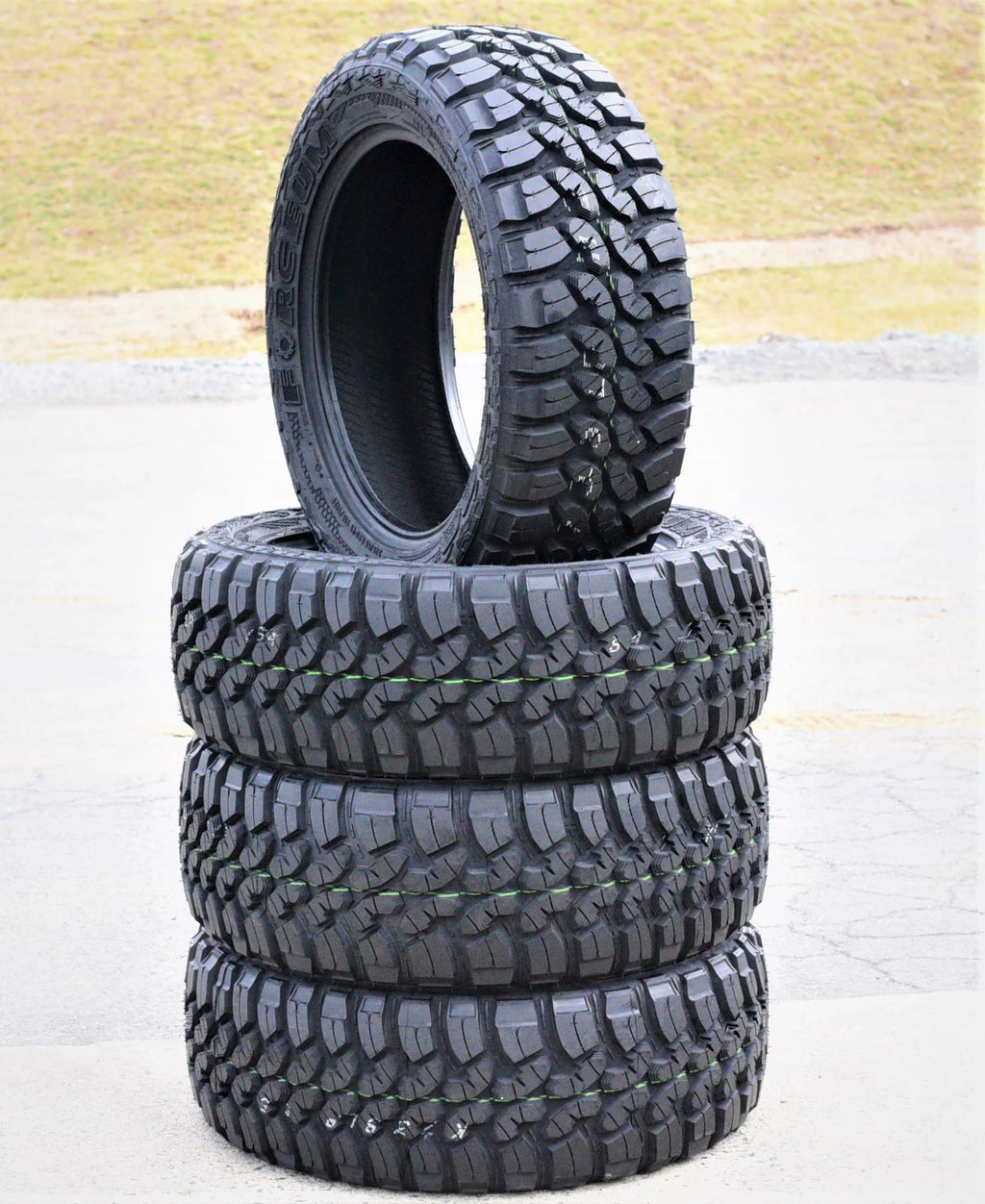 Set of 4 (FOUR) Forceum M/T 08 Plus LT 235/75R15 Load C (6 Ply) MT Mud Tires