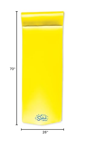 TRC Recreation Foam Swimming Pool Float, Floating Water Lounger, Splash 1.25??
