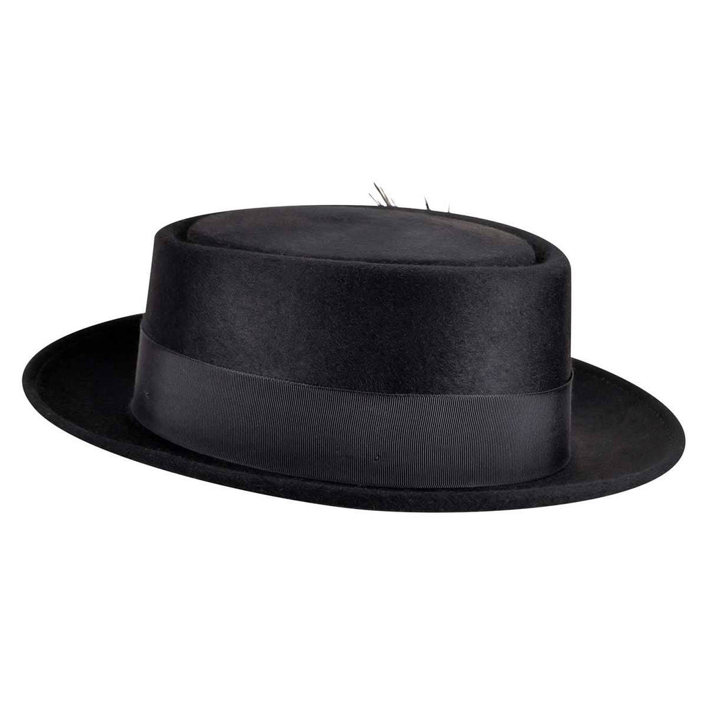 Men&s Bailey Jett Pork Pie Hat: Size: 7 5/8 Black