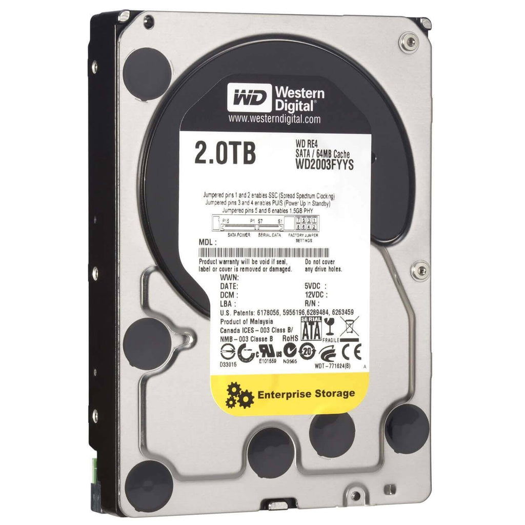 WD RE4 2TB 3.5-inch Enterprise SATA Hard Drive - Wd2003fyys