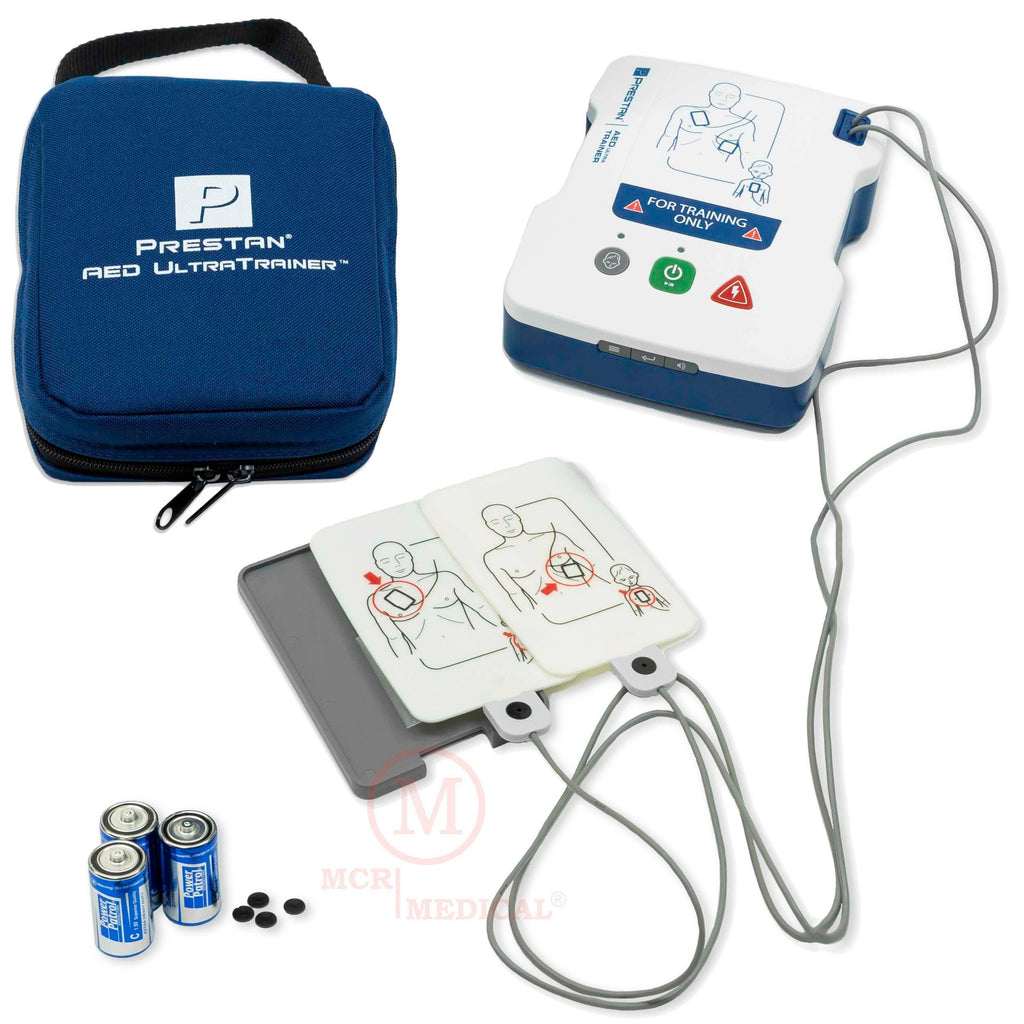 Adult and Infant CPR Manikin Kit with feedback, Prestan UltraTrainer, and MCR Accessories