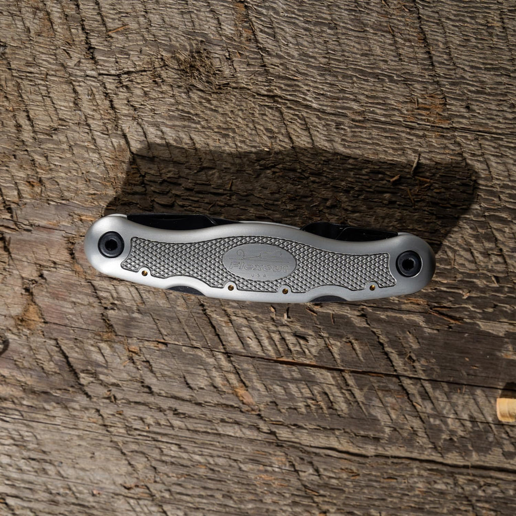FLEXCUT Pocket Jack for Carvin' 2.0, Light Weight Wood Carving Jackknife Style Tool with 4 Blades, Made in the USA | JKN289
