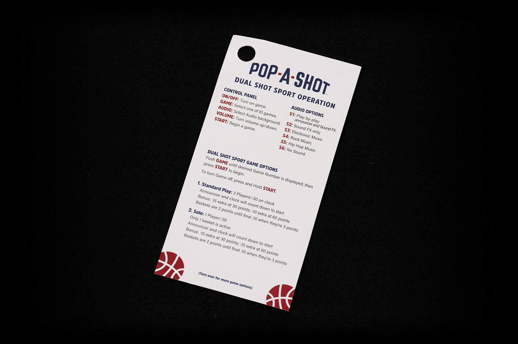 Pop-A-Shot Official Dual Shot Sport Arcade Basketball Game