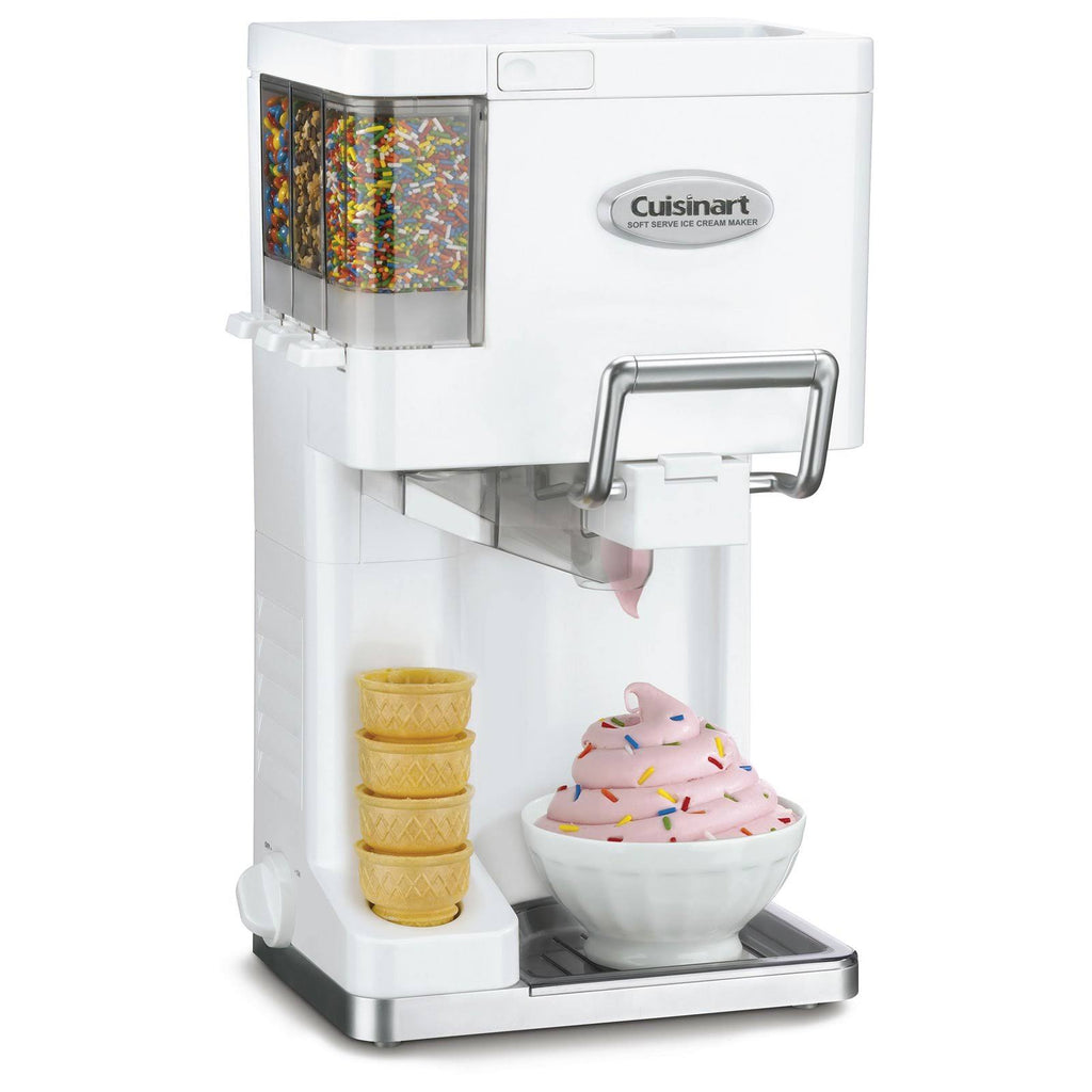 Cuisinart Mix It In Soft Serve Ice Cream Maker, White