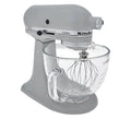 KitchenAid 5-qt Artisan Tilt-Head Stand Mixer w/ Glass Bowl ,Contour Silver