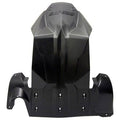 Ski-Doo New OEM, Impact Resistant Polypropylene Full Body Skid Plate, 860200605, Black
