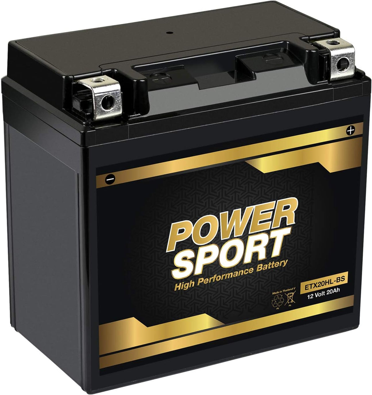 Parts YTX20L-BS Battery for Yamaha YFM660F Grizzly 660 4x4 2002-2008