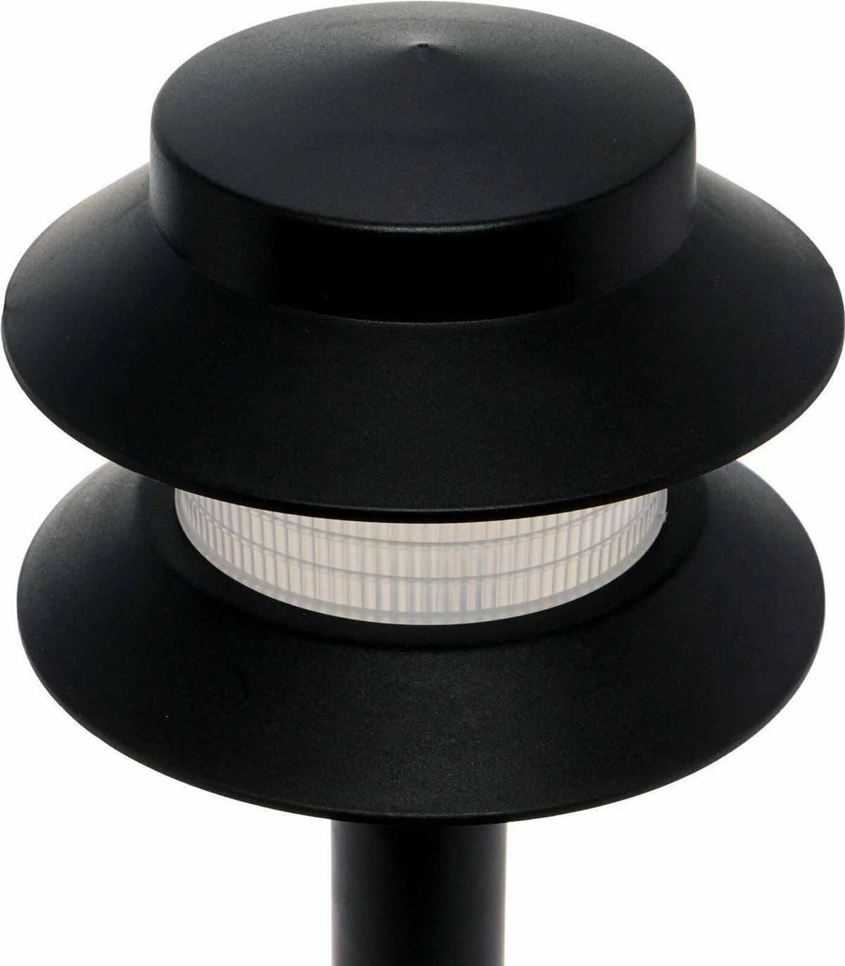Paradise GL22627 Low Voltage Plastic 4W Path Light (Black, 8 Pack)