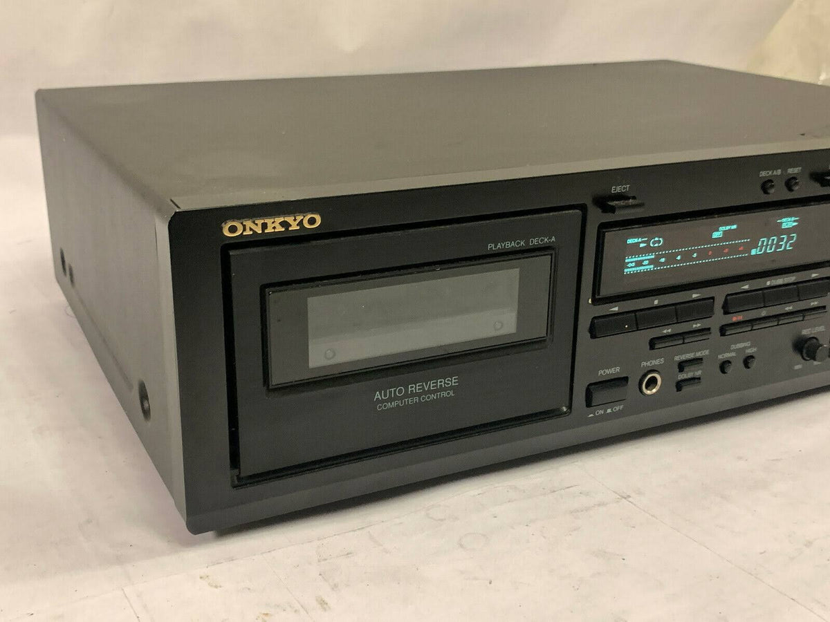 Onkyo TA-RW544 - Dual cassette deck - black