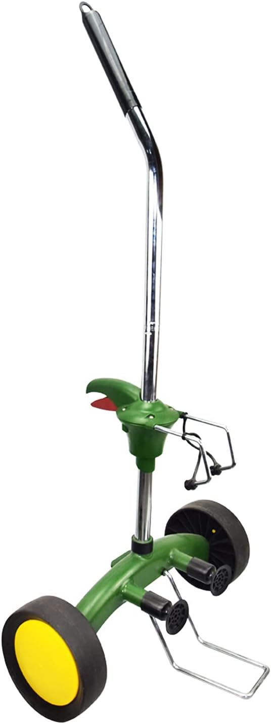Patio, Lawn AND Garden EJWOX Garden Pot Mover with Adjustable Handle - Heavy Duty Plant Dolly Caddy with Sturdy Flat-Free Wheels and Gripping Suction Cups, Max 165 Lbs Weight Capacity