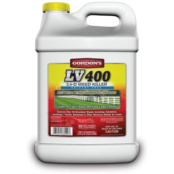 Gordon&s LV400 2,4-D Weed Killer Solvent Free - 2.5 Gallon