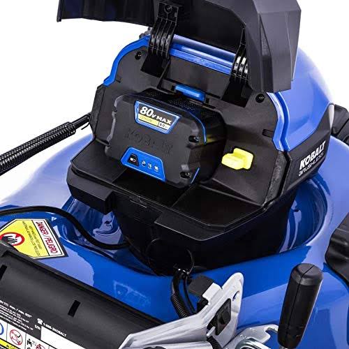 Kobalt 80-Volt Max Brushless Lithium Ion Self-Propelled 21-in Cordless Electric Lawn Mower KMP 6080-06