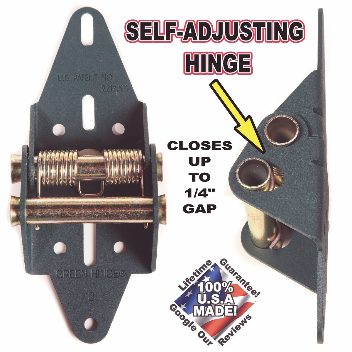 Green Hinge System 5766951 Steel Commercial Garage Door Hinge for 6