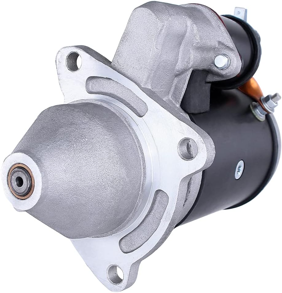 Rareelectrical NEW 12V 11T STARTER MOTOR COMPATIBLE WITH CASE DAVID BROWN TRACTOR 1200 1210 1212 990 995 27413