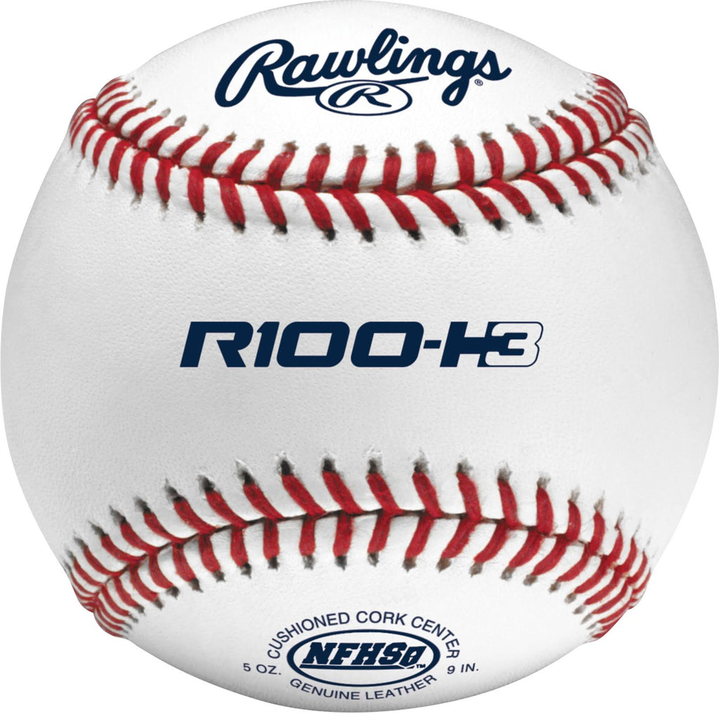 Rawlings R100-H3 High School Baseball - Dozen
