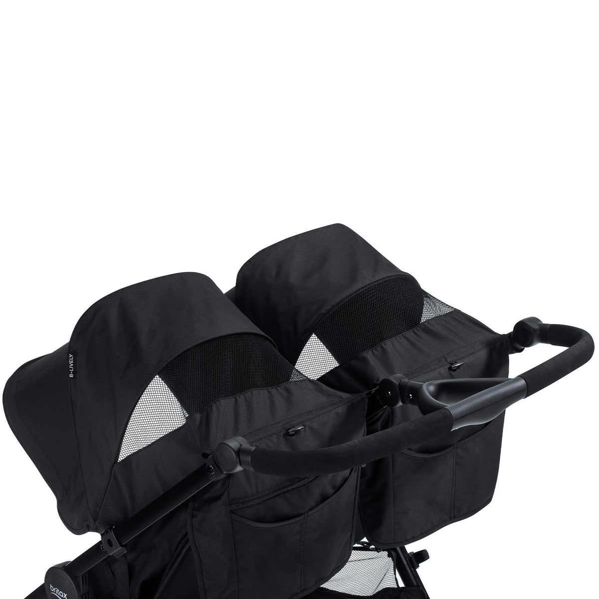Britax B-Lively Double Stroller - Raven
