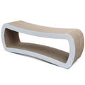PetFusion Jumbo Cat Scratcher Lounge - White