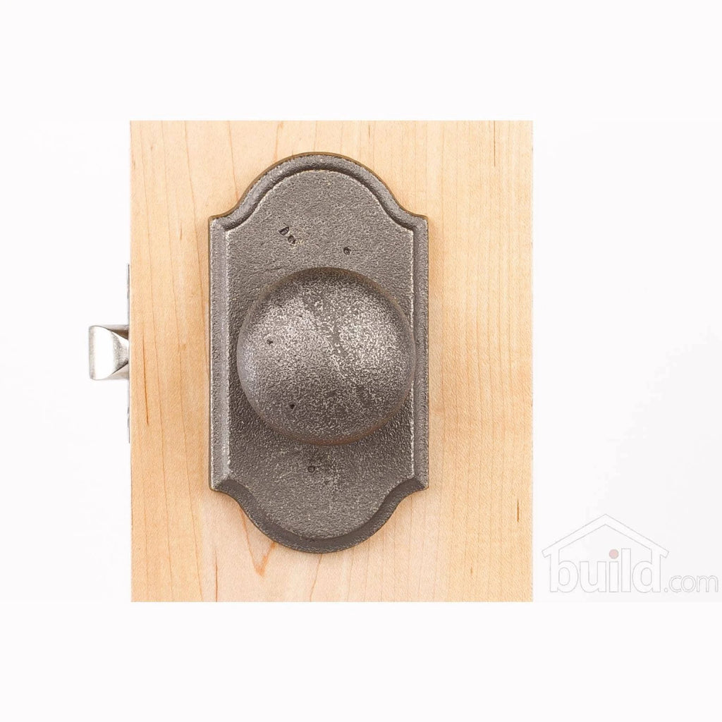 Weslock Wexford Privacy Door Knob with Premiere Rose - Oil Rubbed Bronze - 07110F1F1SL20