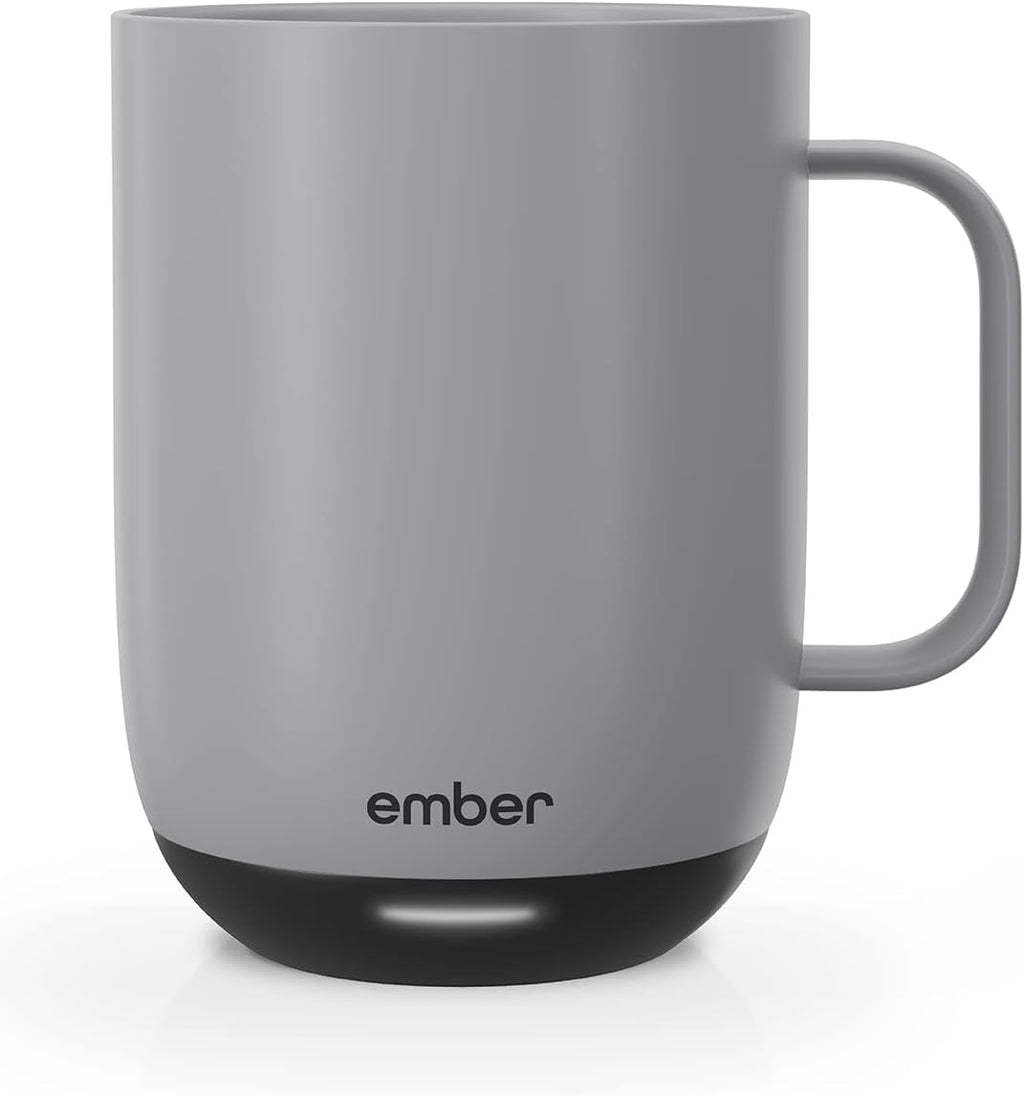 Ember Temperature Control Smart Mug 2, 14 Oz, App-Controlled Heated Coffee Mug with 80 Min Battery Life and Improved Design, White