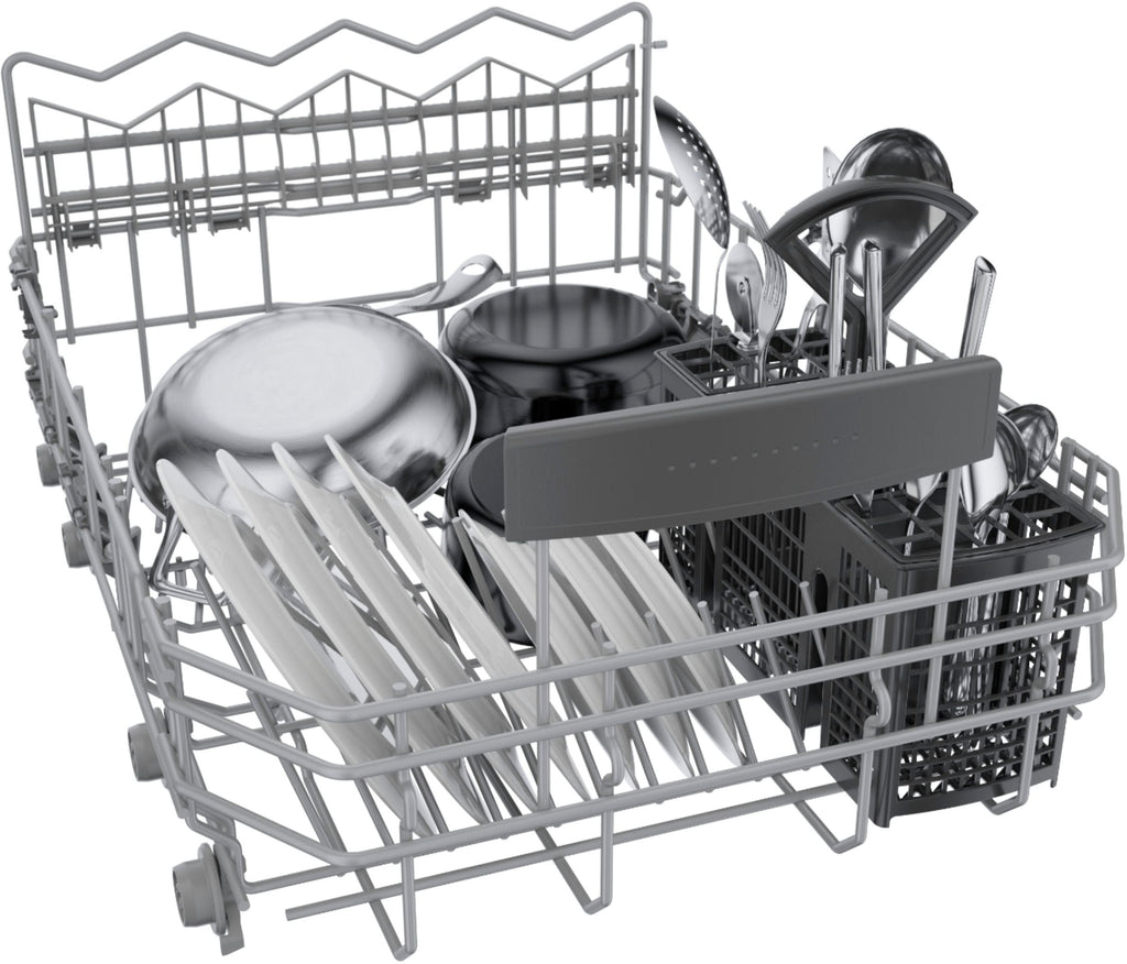 Bosch - 800 Series 18 Top Control Smart Built-In Dishwasher with 3rd Rack and 44 dBA - Custom Panel Ready