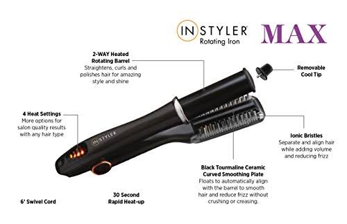 Instyler Max 2-Way Rotating Iron, Pink
