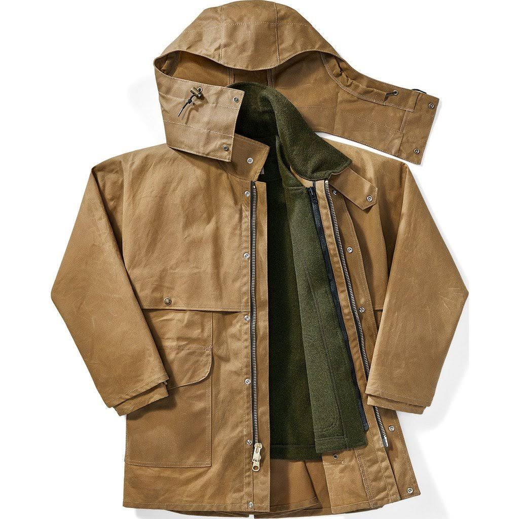 Filson 10001 Tin Cloth Packer Coat - Tan (Small)