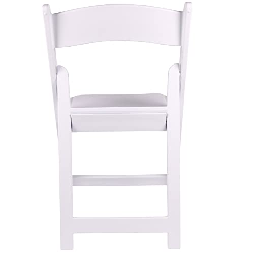 BTEXPERT Set of 4, Resin Folding Chair Vinyl Padded Seat Indoor Outdoor Lightweight Set for Home Event Party Picnic Kitchen Dining Church School Weddings