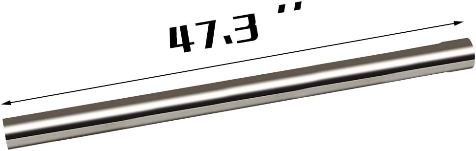 JY Performance 2.5” Inch T304 Stainless Steel 8PCS Custom Exhaust Pipe Kit Tubing Mandrel Bend Pipe Straight & U-Bend Universal