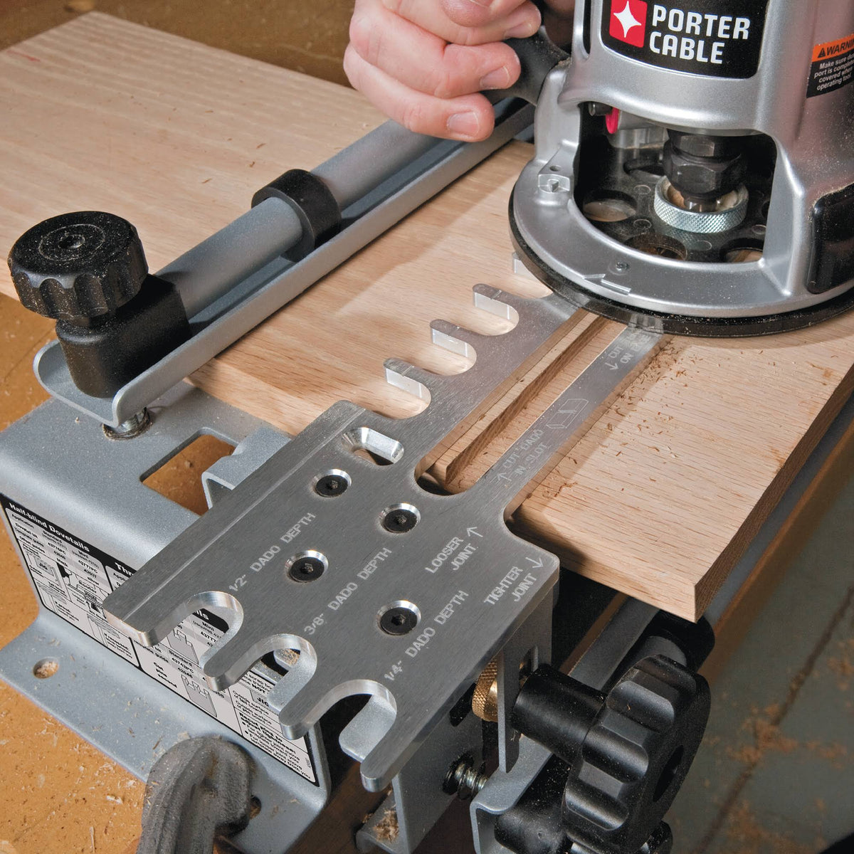 Porter-Cable 4216 12 in. Deluxe Dovetail Jig Combination Kit