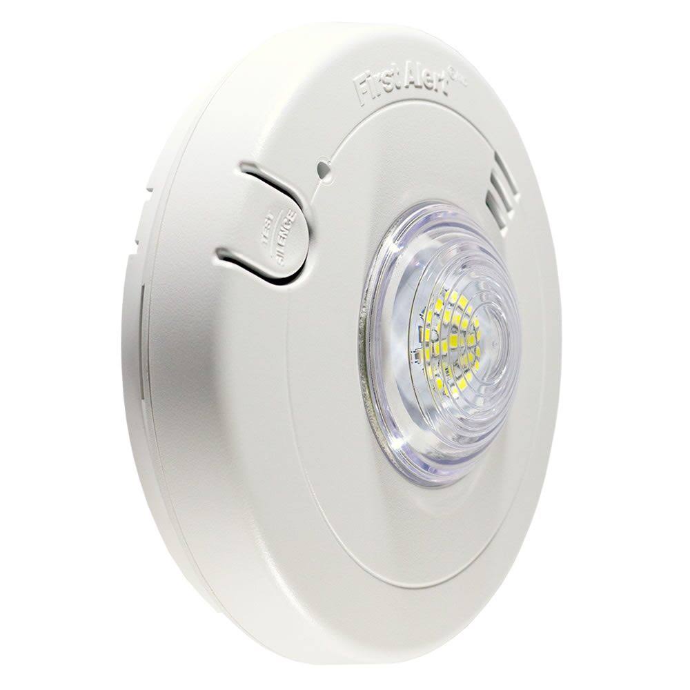 New Brk 7020BSL Smoke Alarm u0026 LED Strobe 120V